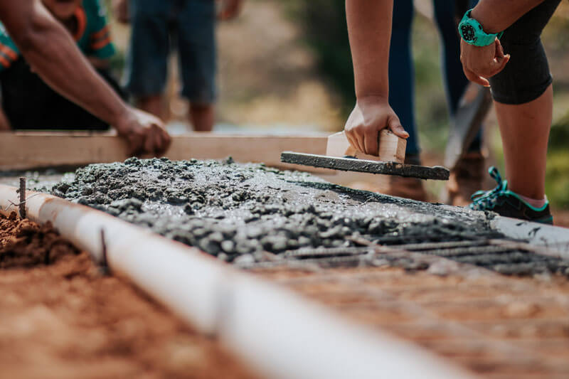 concreting and paving